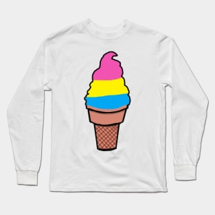 Pride Ice-Cream - Pan Long Sleeve T-Shirt